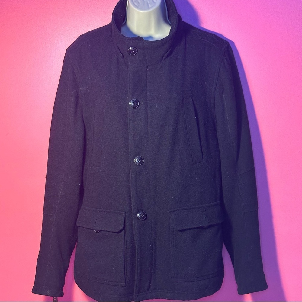 Parasuco Wool Winter Jacket – Black – Size Large – Heavy & Warm